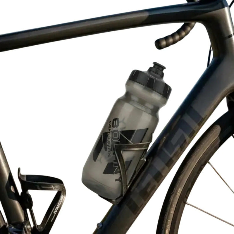 Par Anforas Termo Bidon 610ml Bicicleta Ciclismo Mtb Ruta Negro