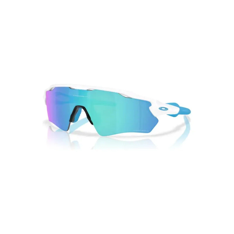 Lentes Oakley Radar Ev S Path 951001 Blanco Pulid Ruta Mtb Prizm Sapphire Blanco