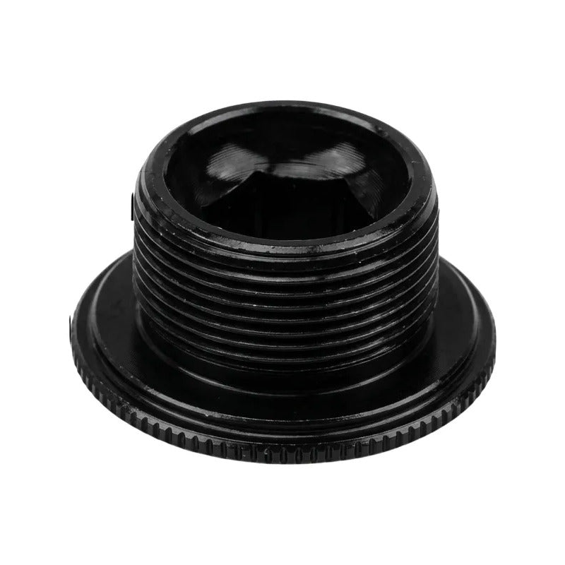 Tapa Biela Tornillo Tuerca Precarga Multiplicación Crank M19 Negro
