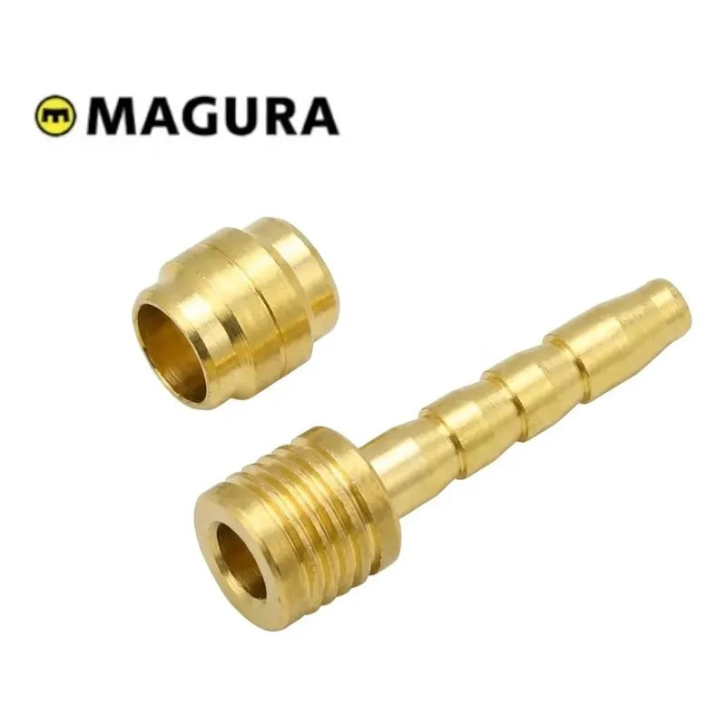 Par Olivas Dardos Insertos Ojivas Frenos Magura Plateado / Dorado