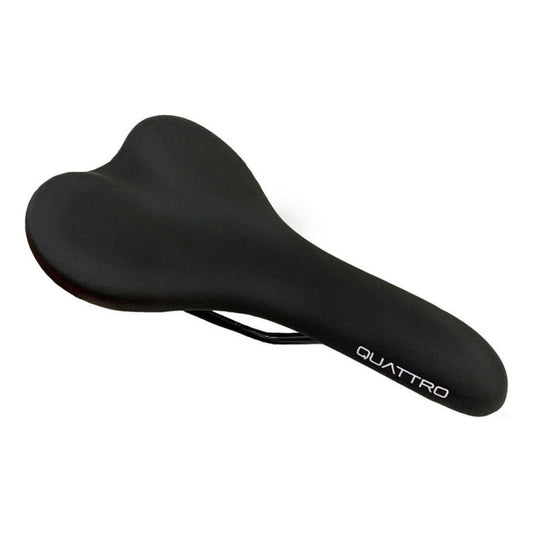 Asiento Element Quattro Sport 155mm Negro 27 Cm 15.5 Cm