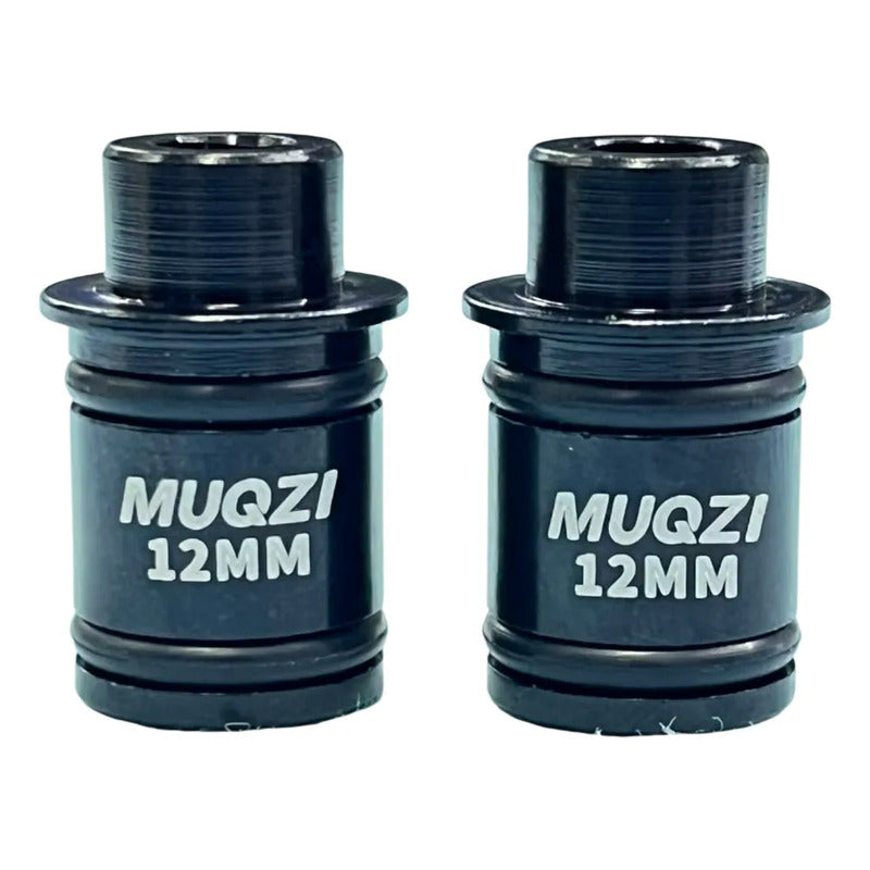 Adaptador Tapas Maza Masa Trasera 12mm A 9mm Qr Pasador Negro