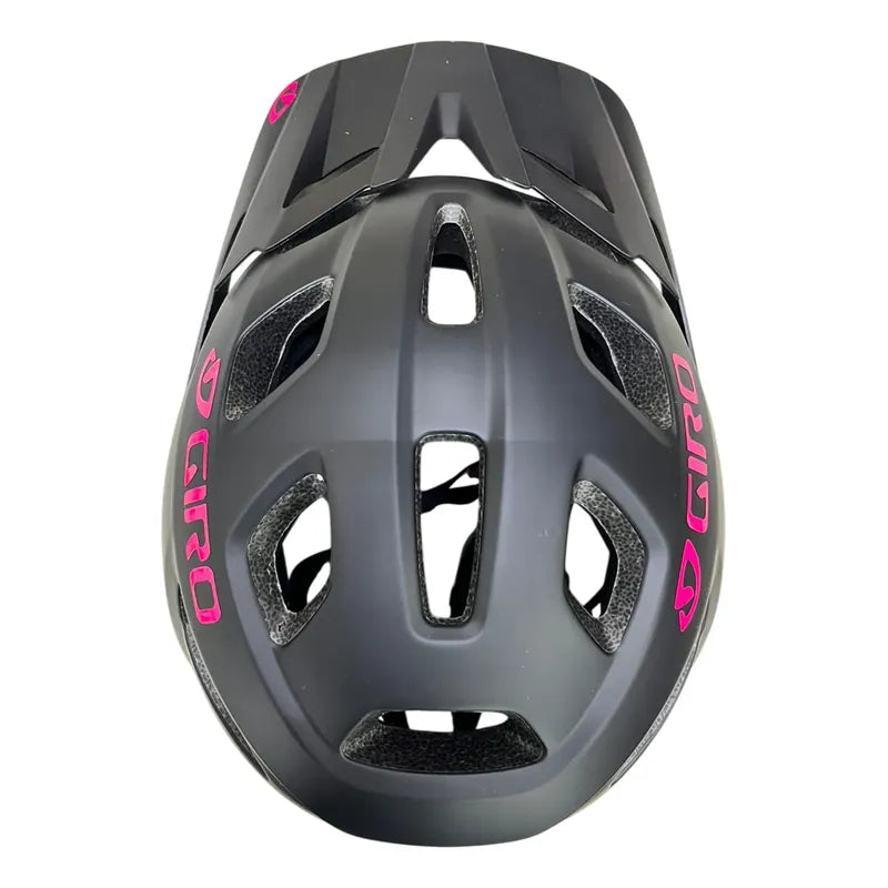 Casco Mtb Giro Verce Talla Unitalla 50-57cm Matte Black/pink Negro/rosa Unitalla