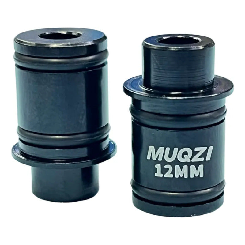 Adaptador Tapas Maza Masa Trasera 12mm A 9mm Qr Pasador Negro