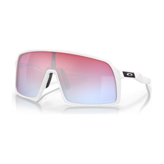 Lentes Oakley Sutro 940622- Blanco Pulido Ruta Mtb Ciclismo Prizm Snow Sapphire Blanco Pulido