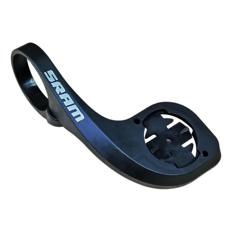 Soporte Base Larga Montaje Ciclocomputador Garmin Sram Negro