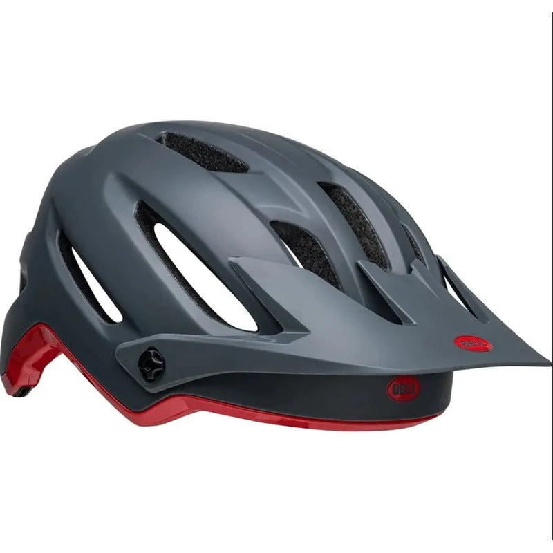 Casco Ciclismo Bell 4 Forty Mips S 52 56cm Gris Rojo Gris/rojo S
