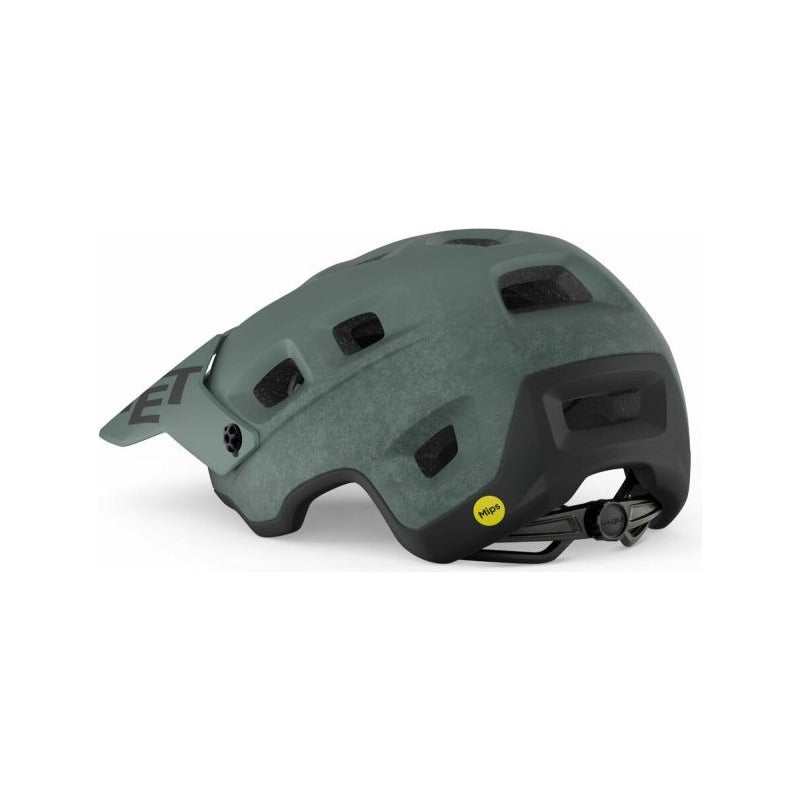 Casco Mtb Met Terranova Talla S 52-56cm Verde/negro S 52/56