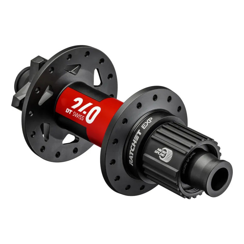 Par Mazas Bicicleta Dt Swiss 240 28h Boost Shimano Ms Negro / Rojo