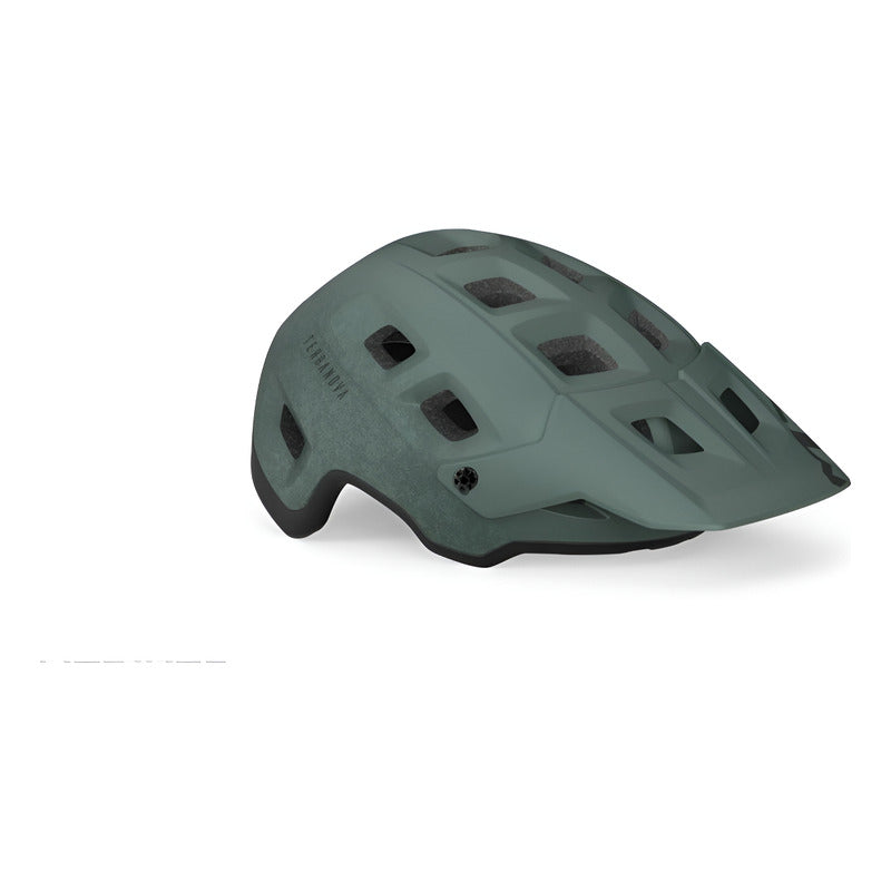 Casco Mtb Met Terranova Talla S 52-56cm Verde/negro S 52/56