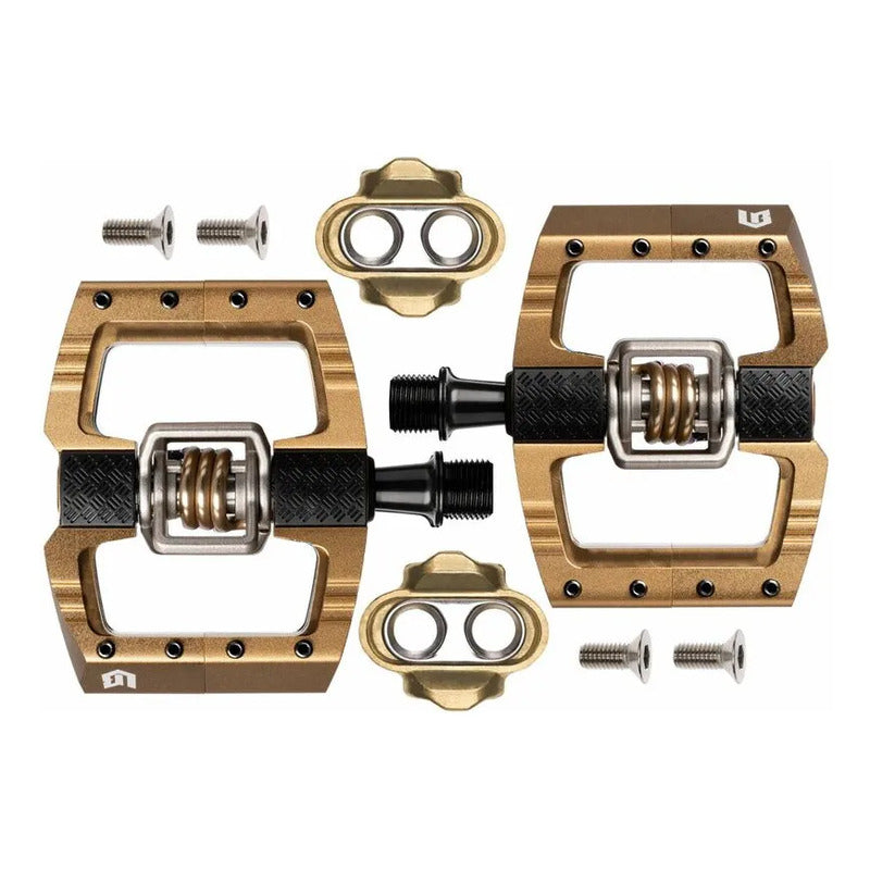 Pedales Clip Plataforma Crank Brothers Mallet Dh Loic Bruni Bronce