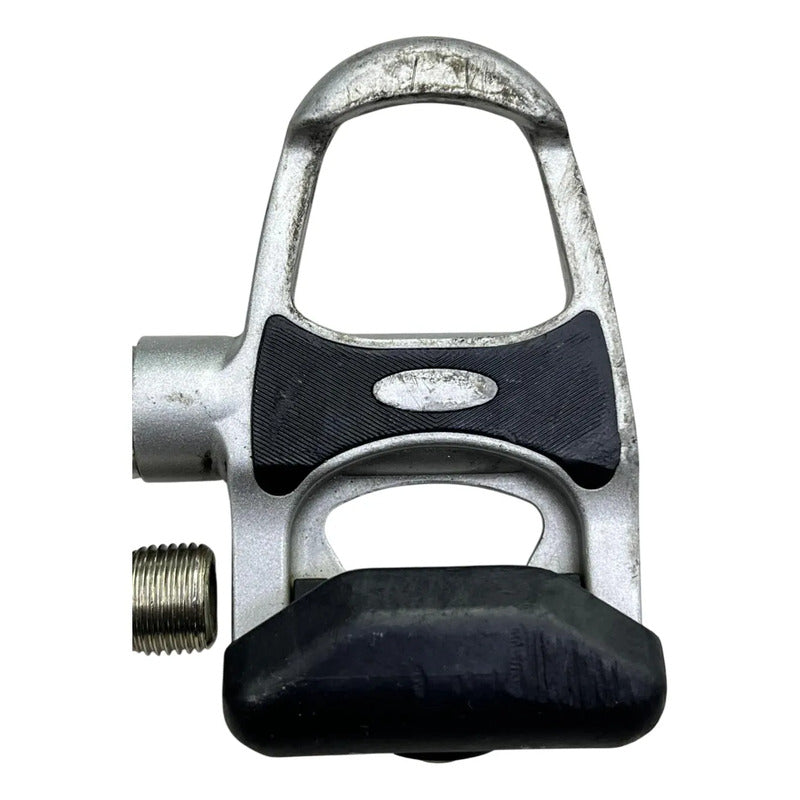 Pedales De Clip Spd Sl De Aluminio Bicicleta Ruta Plateado/negro