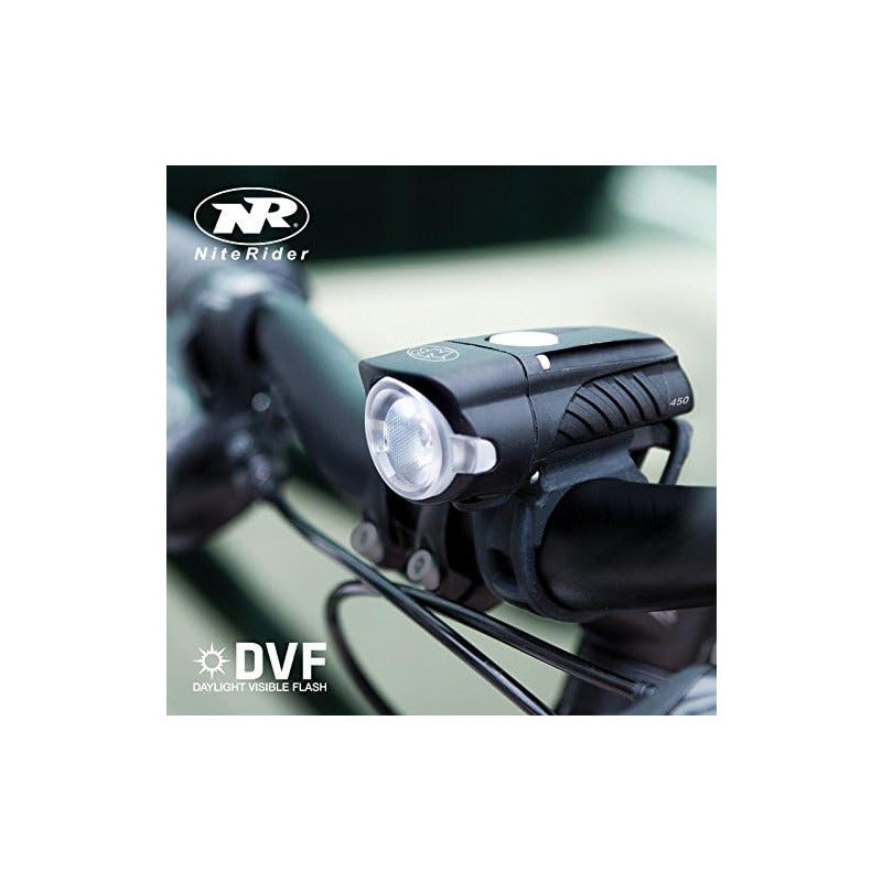 Lampara Niterider Swift 450 Para Bicicleta Negro