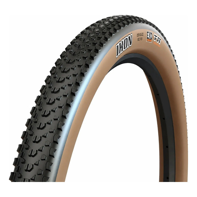 Llanta De Bicicleta Maxxis Ikon Café 26x2.2 Tubeless Ready Negro/café