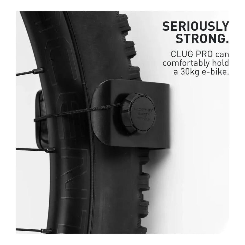 Gancho Soporte Rack De Pared Para Bicicleta Hornit Mtb Xl Negro