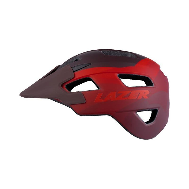 Casco Mtb Lazer Chiru Talla L Rojo Matte Bicicleta Ciclismo