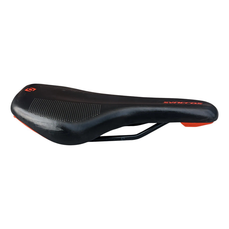 Sillín Asiento Bicicleta Montaña Scott Syncros Original Negro Y Rojo 25 Cm 14.5 Cm