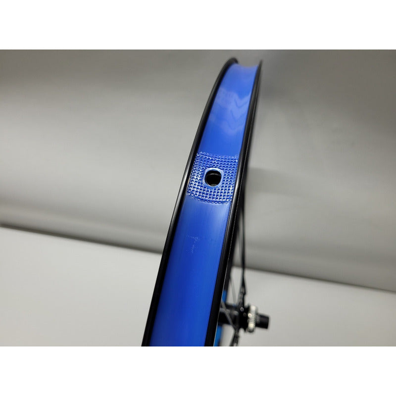 Ruedos Rines Shimano Mt500 Mtb 29 Micro Spline 15x110mm Azul
